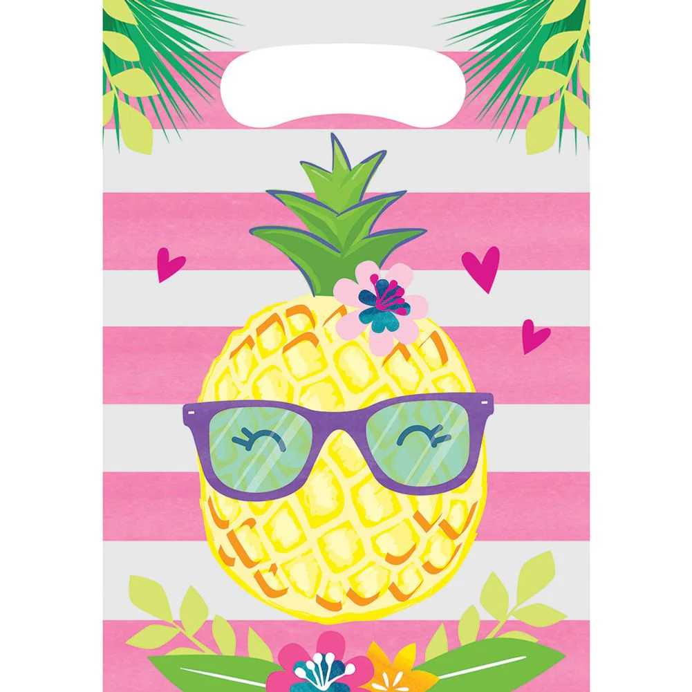 Pineapple N Friends Loot Bags (8 ct)