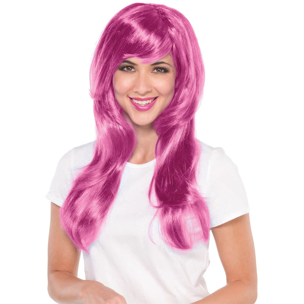 Pink Glamorous Wig