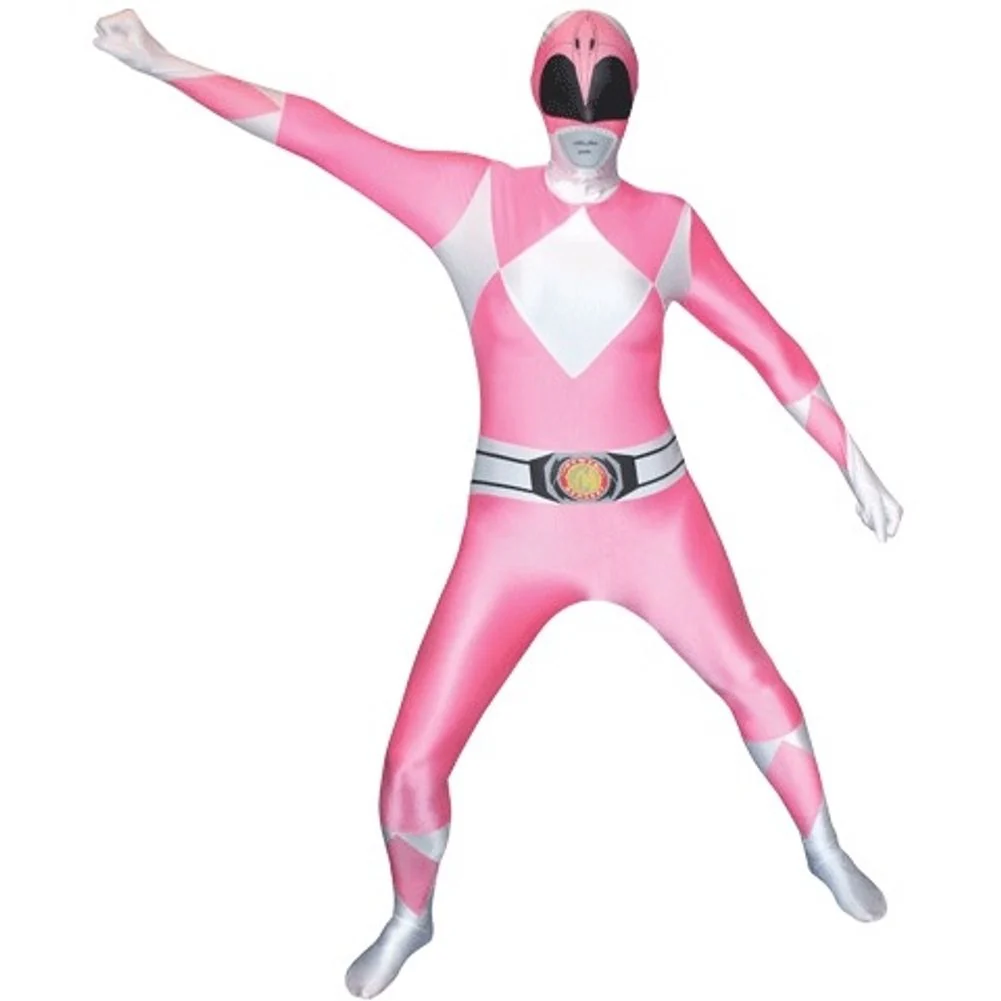 PINK POWER RANGERS ADULT MORPHSUIT LARGE