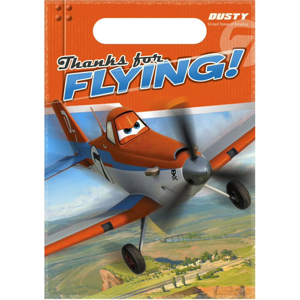 Planes Favor Bags