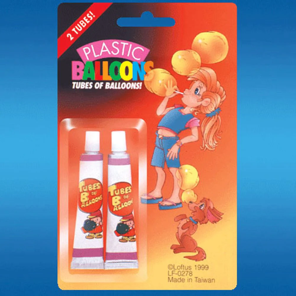 Plastic Balloon Carded - Image 2