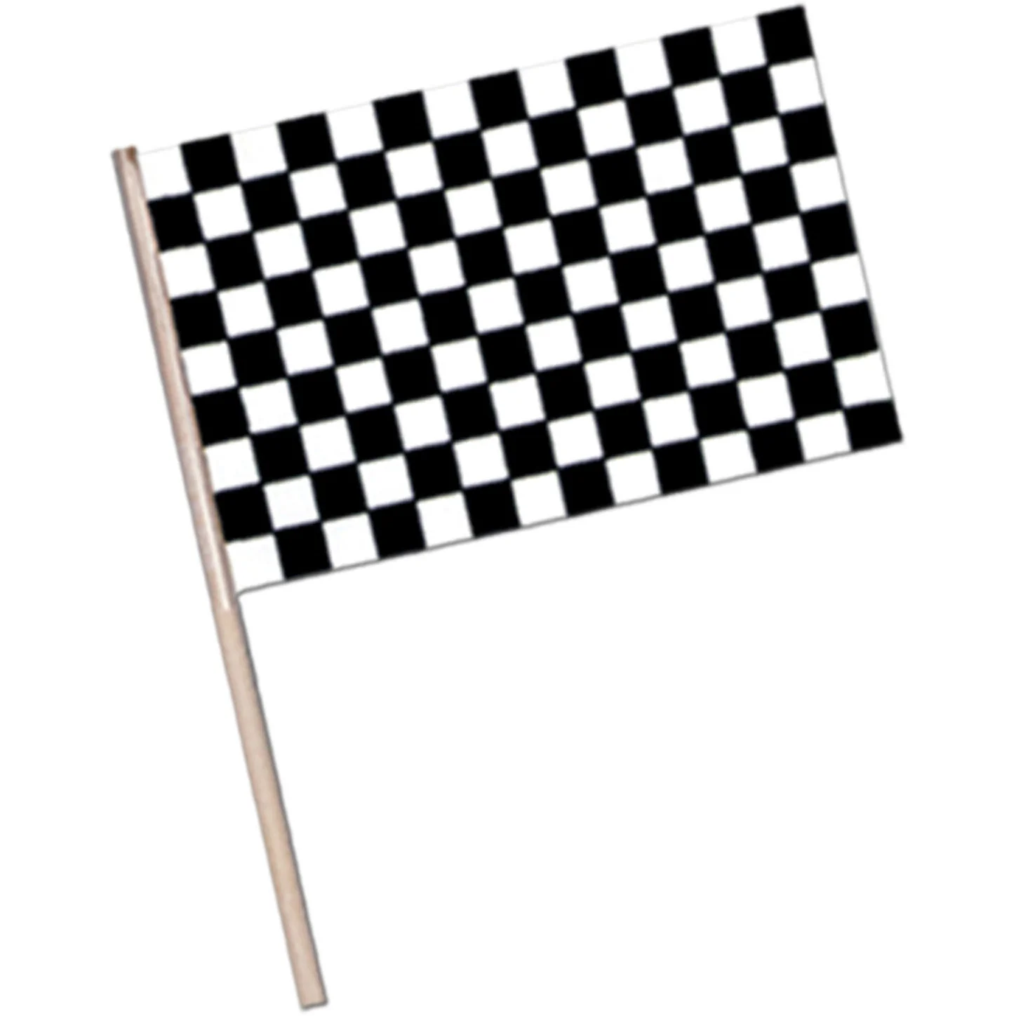 Plastic Checkered Flag