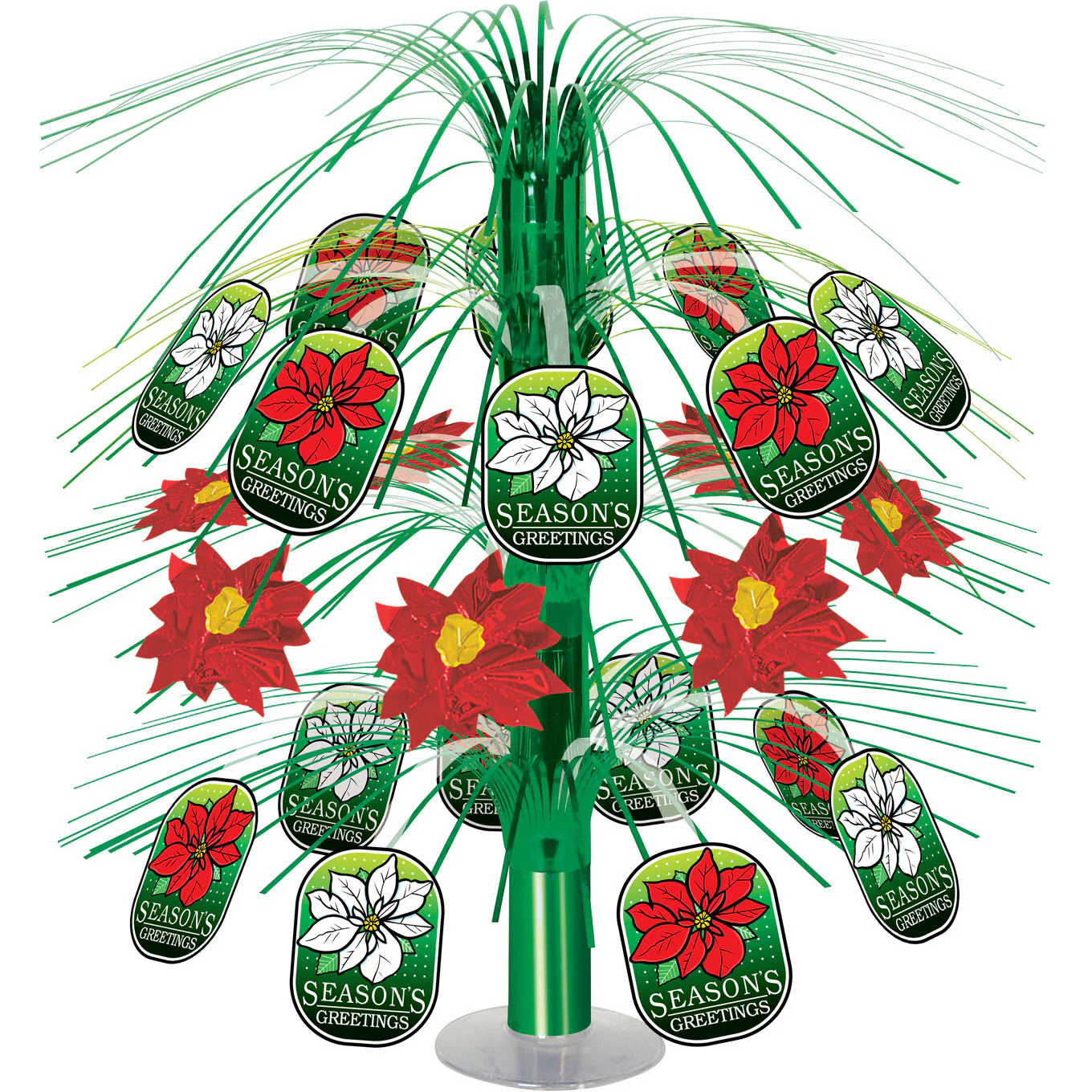 Poinsettia Cascade Centerpiece