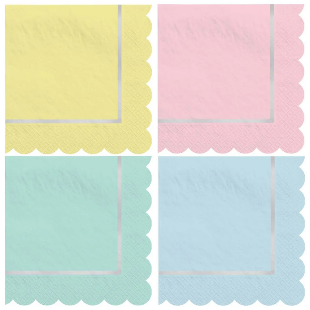 Pretty Pastels Beverage Napkins, 16ct