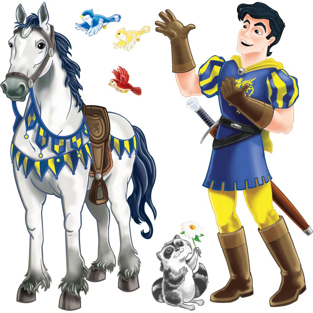 Prince and Steed Room Props