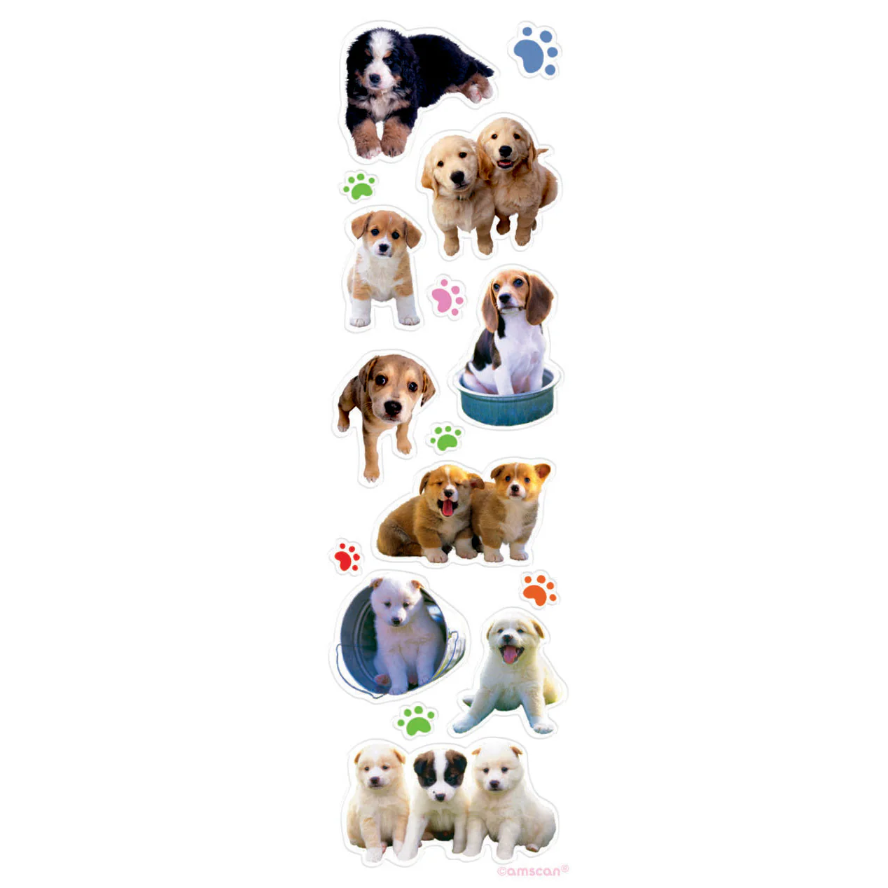 Puppies Sticker Fun