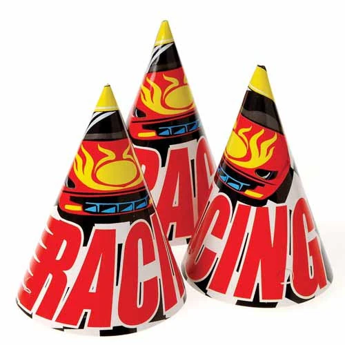 Racing Paper Hats
