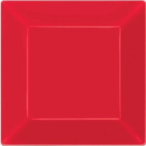 Red Appetizer Plate - Image 2