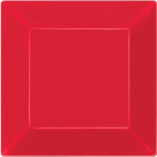 Red Appetizer Plate - Image 3