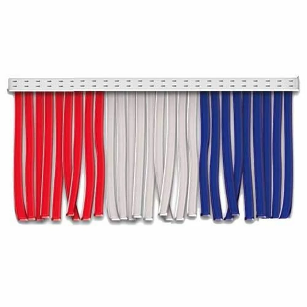 Red, White, and Blue Poly Fringe Banner 60 Ft.