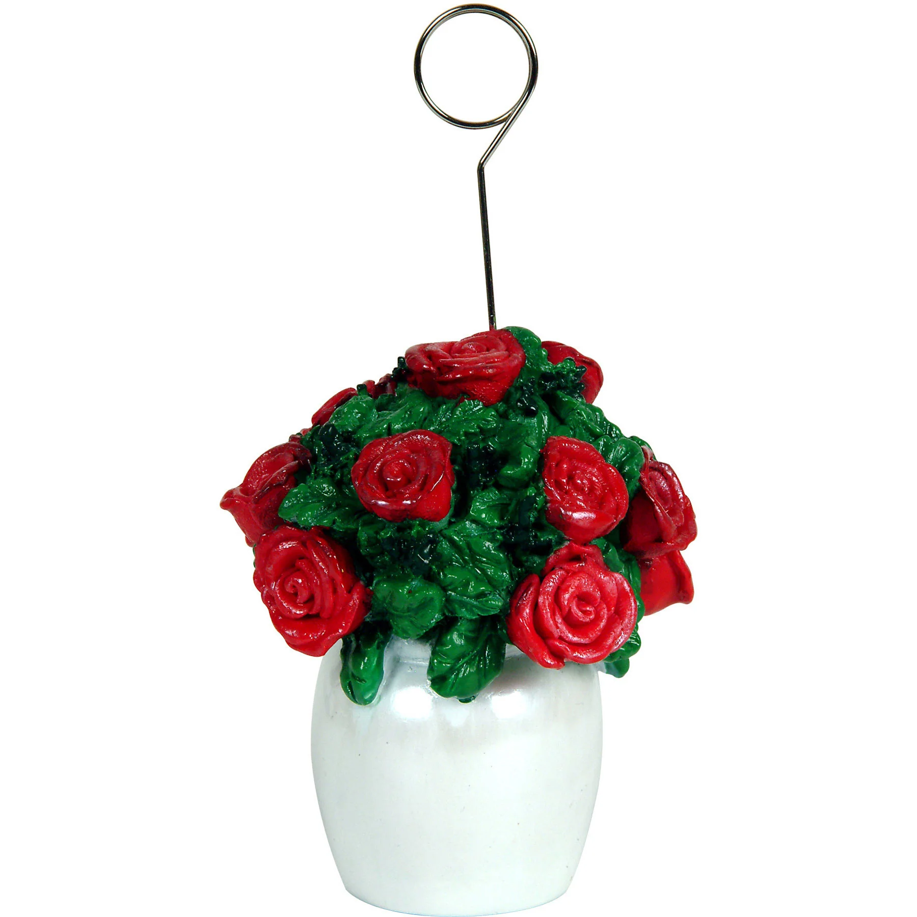 Rose Bouquet Photo/Balloon Holder