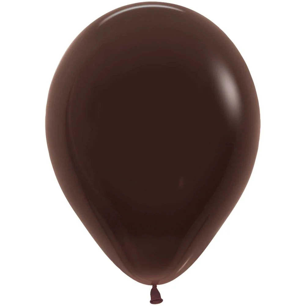 Sempertex 11" Deluxe Chocolate Latex Balloons (100ct)