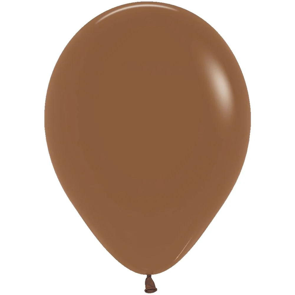 Sempertex 11" Deluxe Coffee Latex Balloons (100ct)