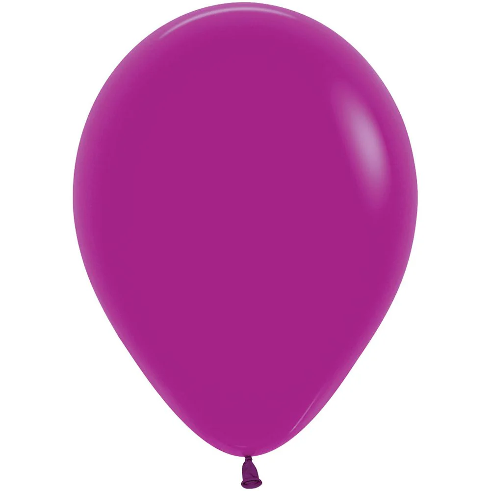 Sempertex 11" Deluxe Purple Orchid Latex Balloons (100ct) - Image 2