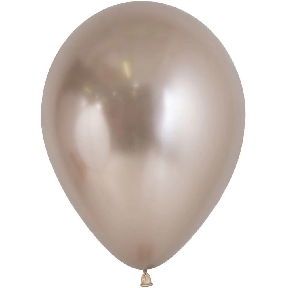 Sempertex 11" Reflex Champagne Latex Balloons (50ct)