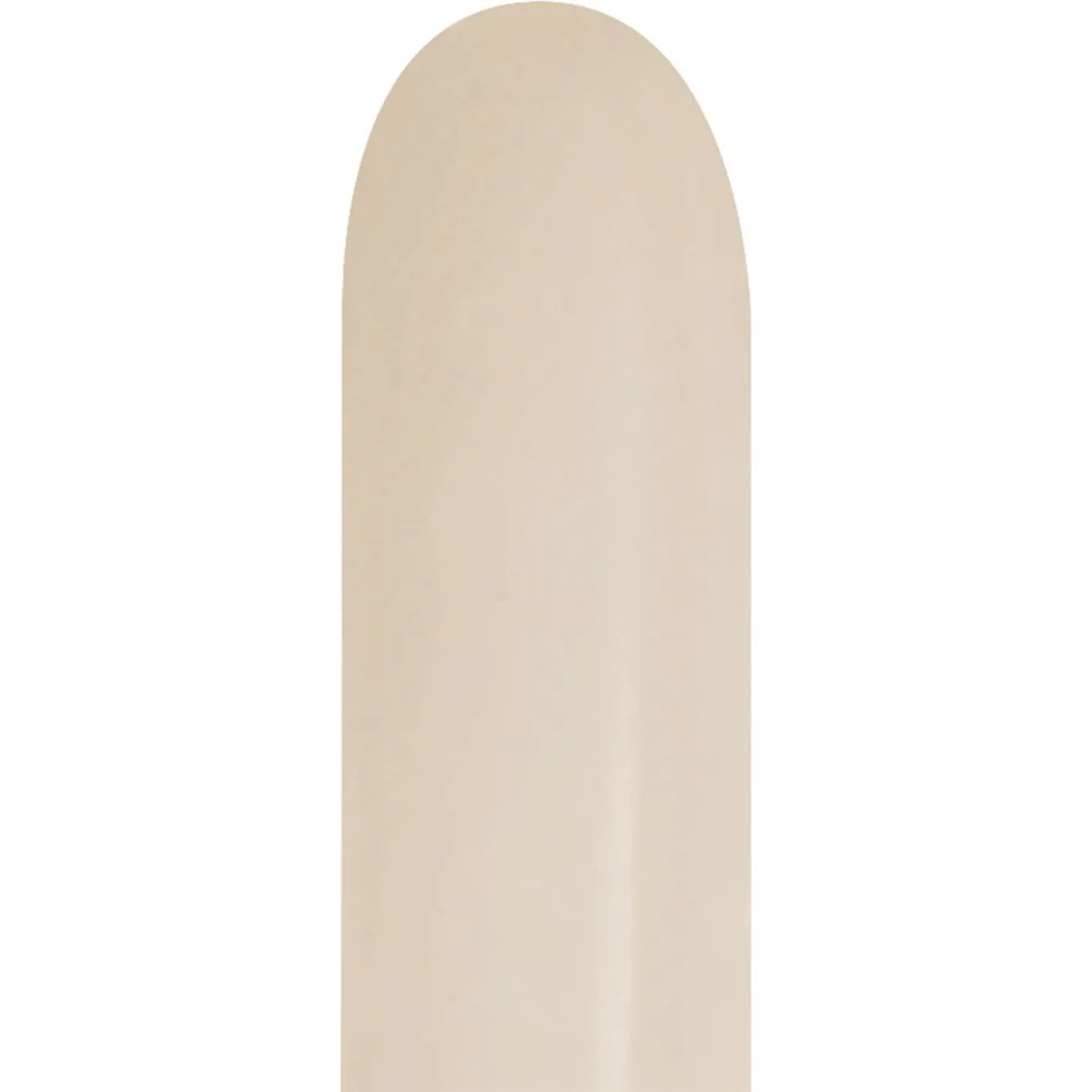 Sempertex 160 Deluxe White Sand Latex Balloons (100ct) - Image 2