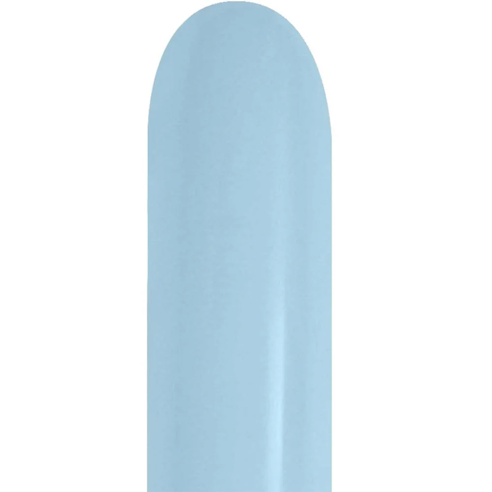 Sempertex 160 Fashion Light Blue Latex Balloons (100ct)