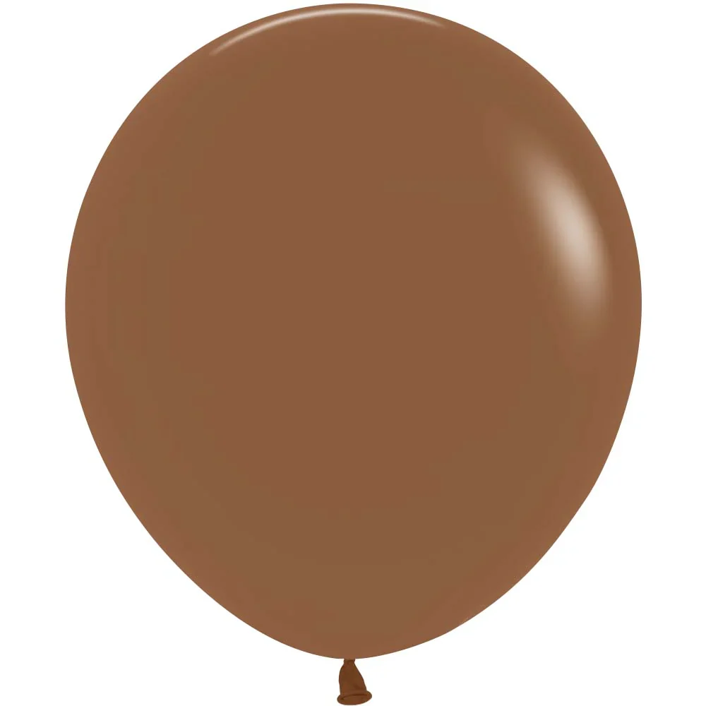 Sempertex 18" Deluxe Coffee Latex Balloons (25ct)
