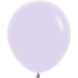 Sempertex 18" Pastel Matte Lilac Latex Balloons (25ct)