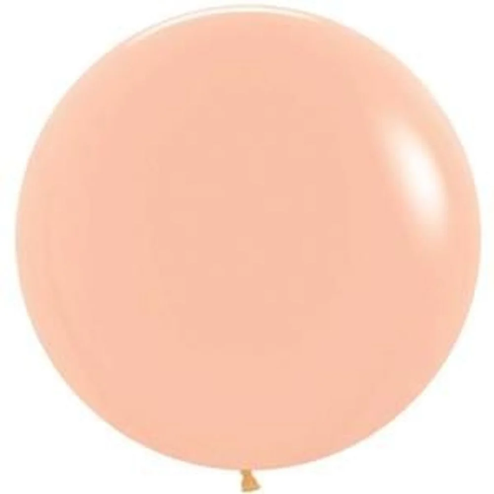 Sempertex 24" Deluxe Peach Blush Latex Balloons (10ct)