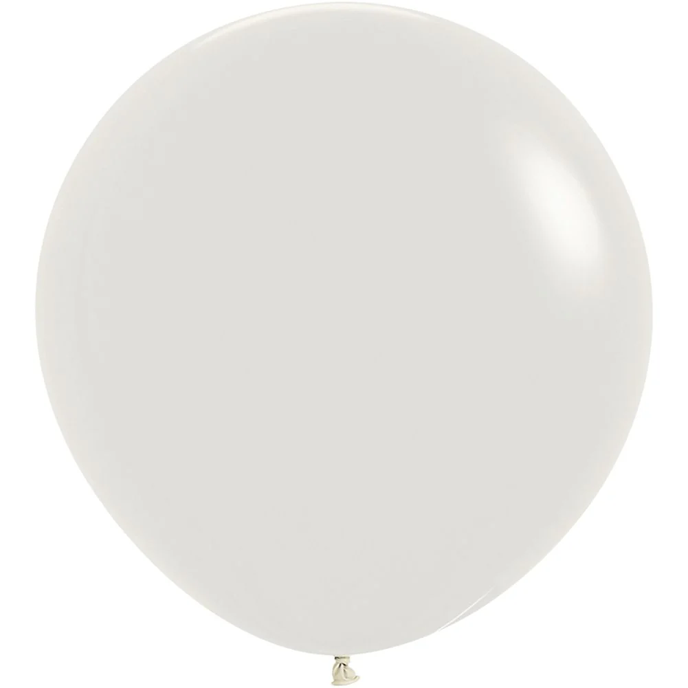Sempertex 24" Pastel Dusk Cream Latex Balloons (10ct)