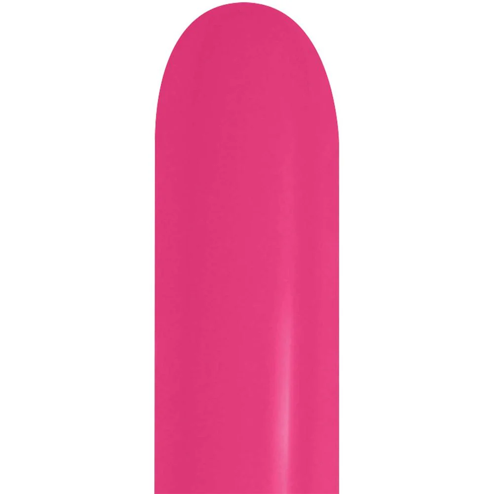 Sempertex 260 Metallic Fuchsia Latex Balloons (50ct)