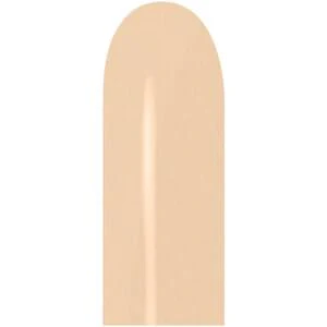 Sempertex 260 Pastel Matte Malibu Peach Latex Balloons (50ct)