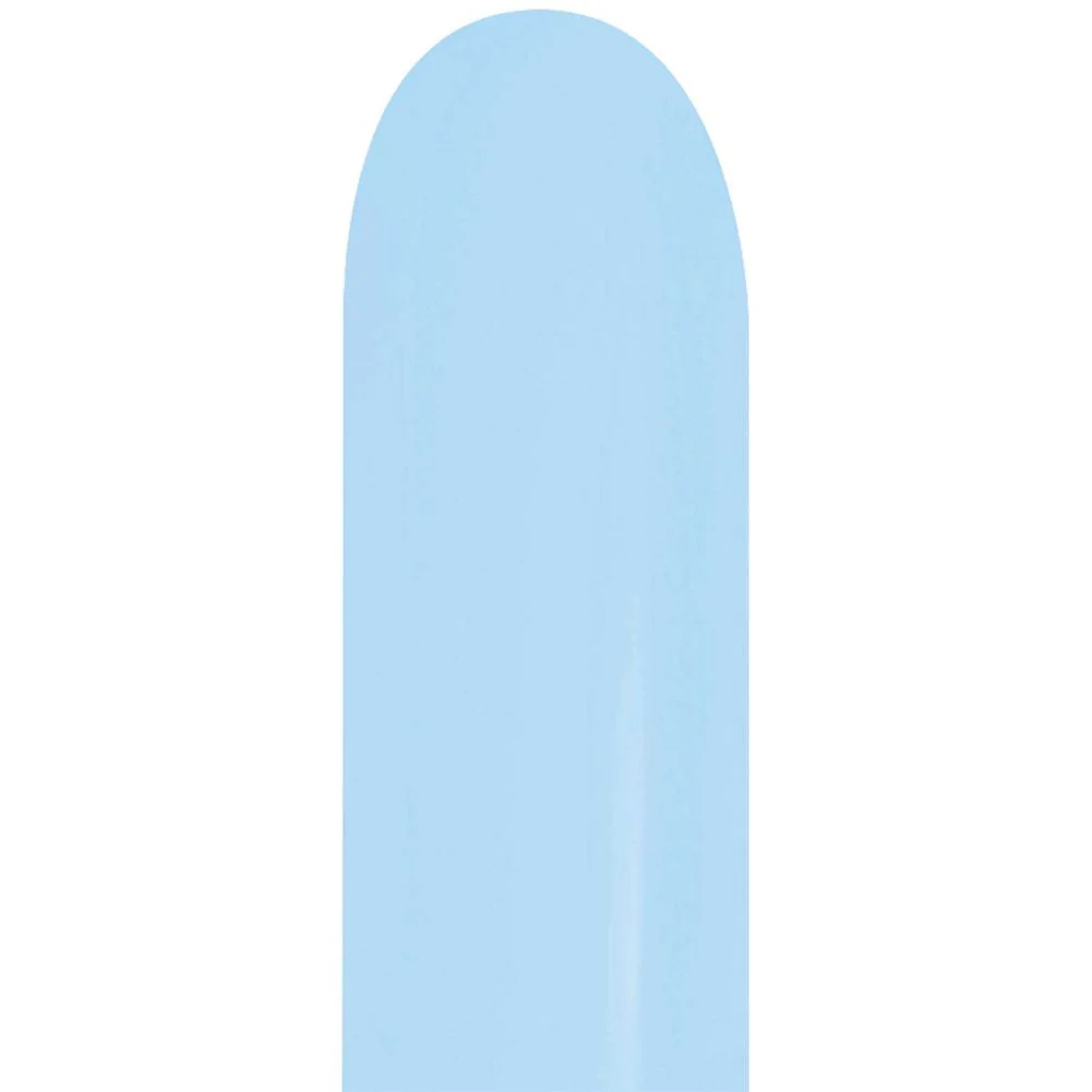 Sempertex 260 Pearl Blue Latex Balloons (50ct)