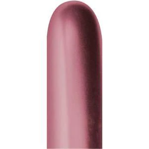 Sempertex 260 Reflex Pink Latex Balloons (50ct)