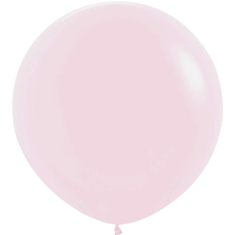 Sempertex 3' Pastel Matte Pink Latex Balloons (2ct)
