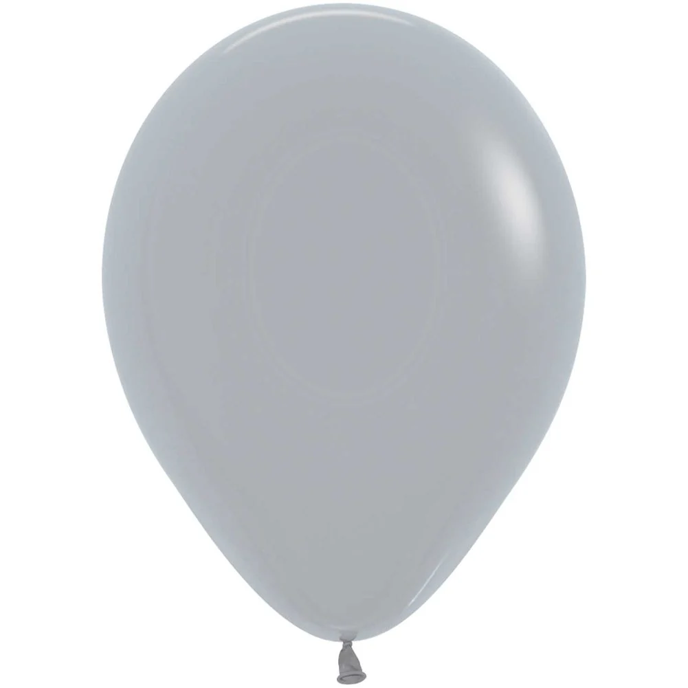 Sempertex 5" Deluxe Gray Latex Balloons (100ct)
