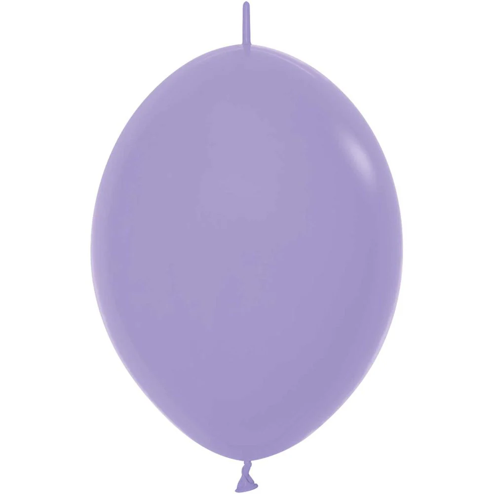 Sempertex 6" Deluxe Lilac Link-O-Loon Latex Balloons (50ct)