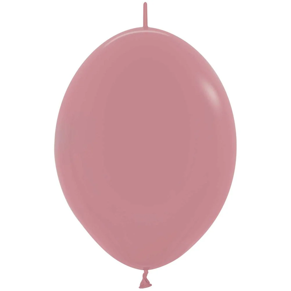 Sempertex 6" Deluxe Rosewood Link-O-Loon Latex Balloons (50ct)