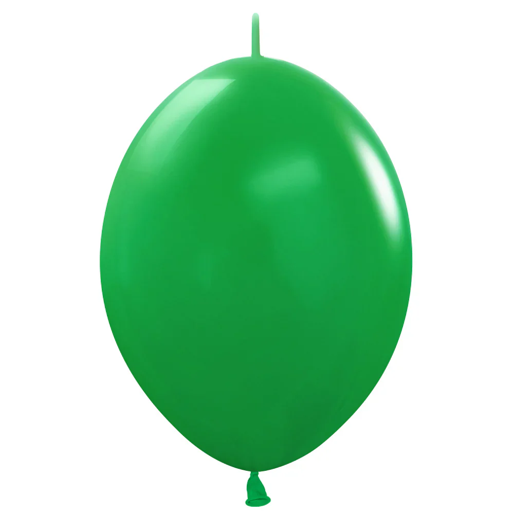 Sempertex 6" Deluxe Shamrock Green Link-O-Loon Latex Balloons (50ct)