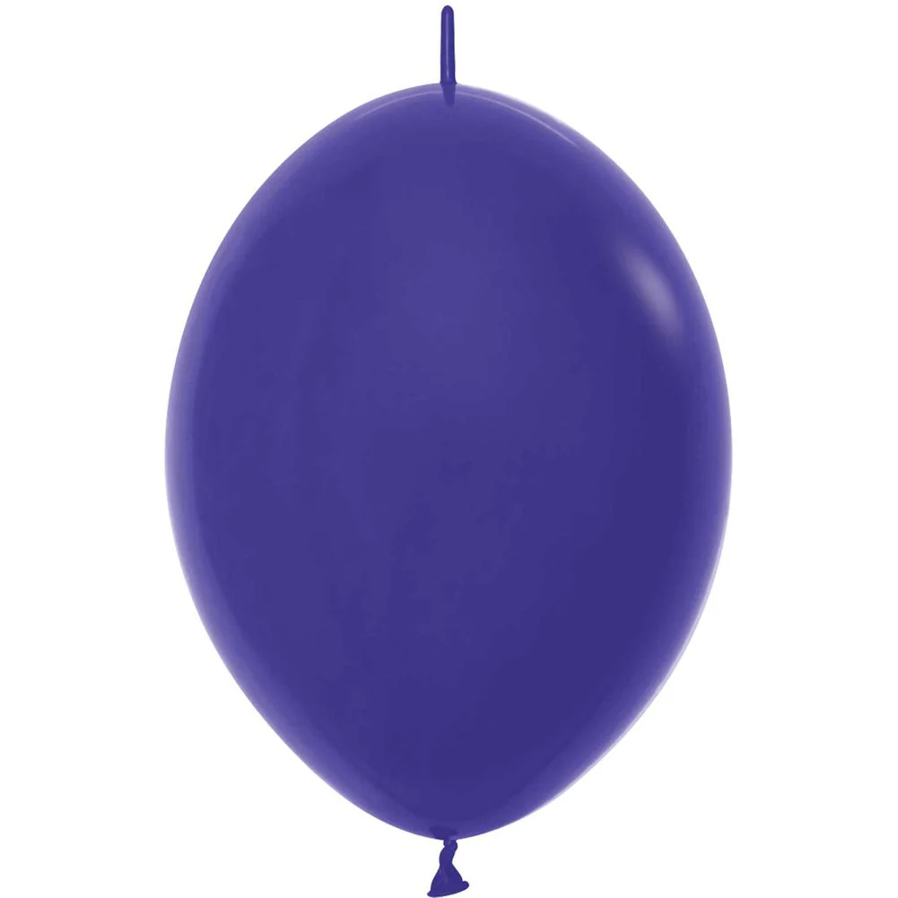 Sempertex 6" Fashion Violet Link-O-Loons Latex Balloons (50ct)