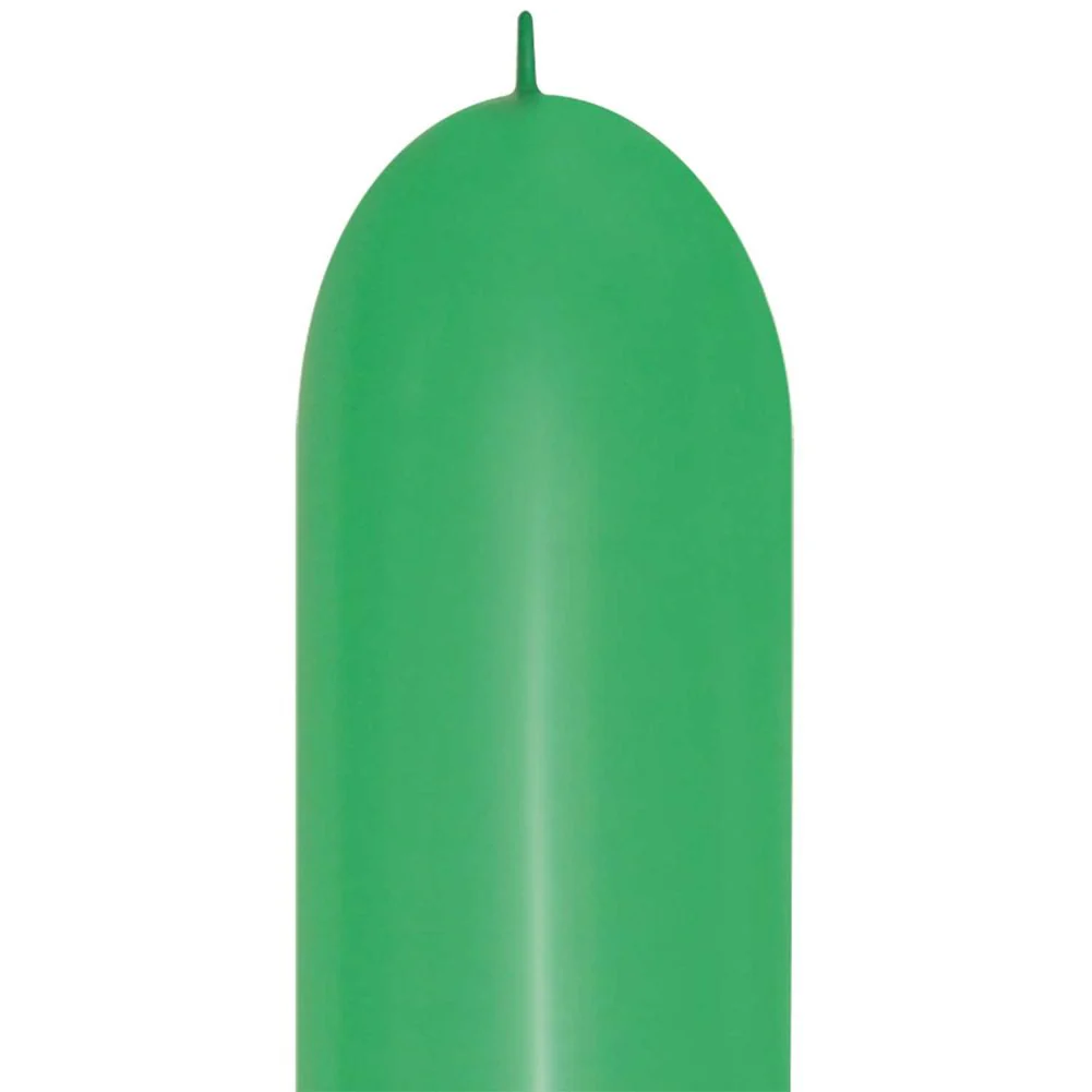 Sempertex 660 Fashion Green Link-O-Loon Latex Balloons (50ct)