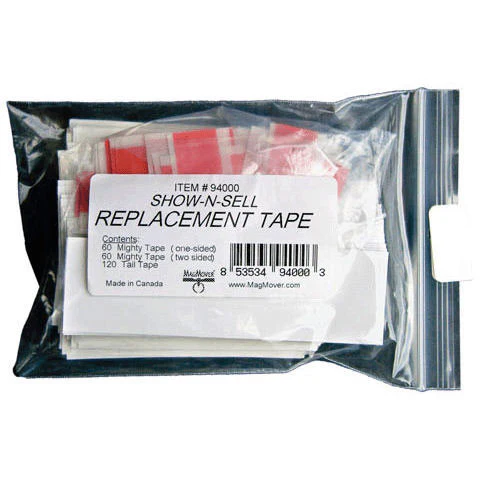 Show-n-sell Replacement Tapes (for 60 Clips)