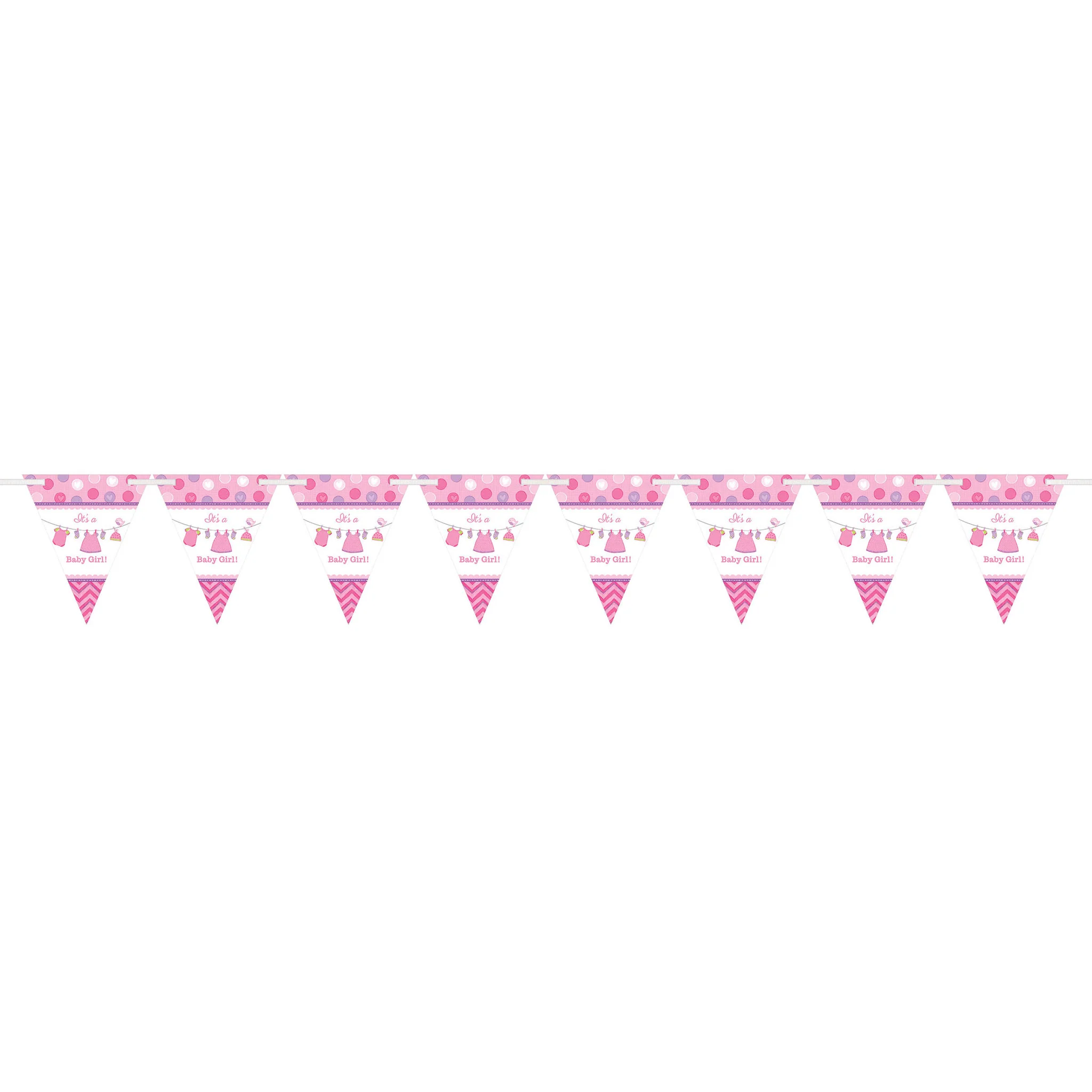 Shower With Love Girl Pennant Banner