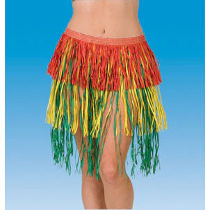 Layered Hula Skirt Adult Size (1ct)