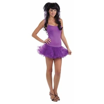 Slip Dress with attached Crinoline