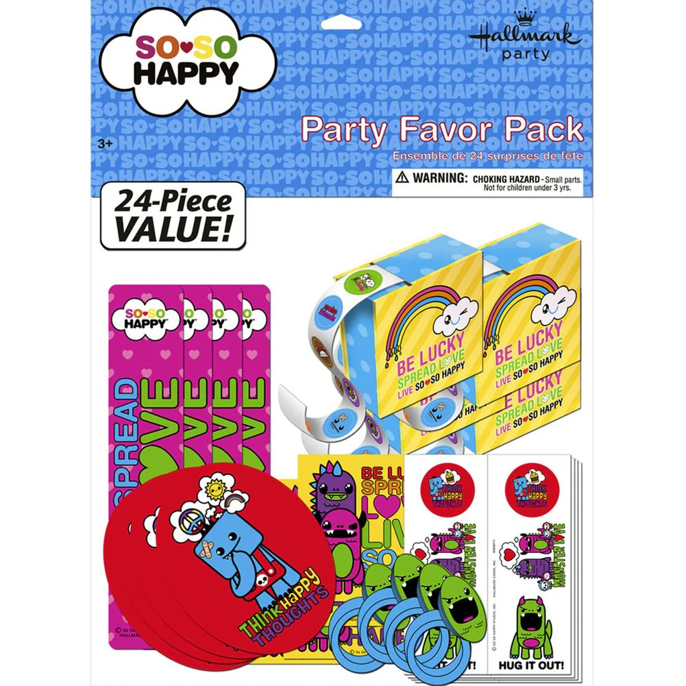 So So Happy Favor Pack