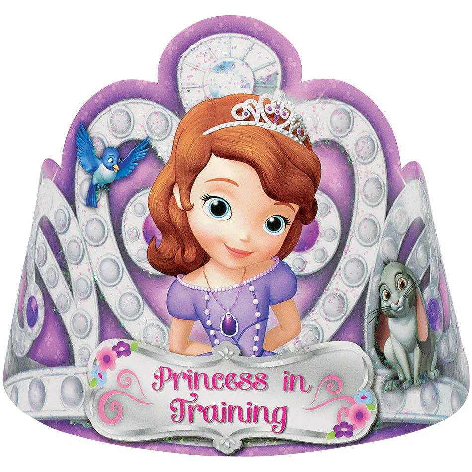 Sofia The First Paper Tiaras