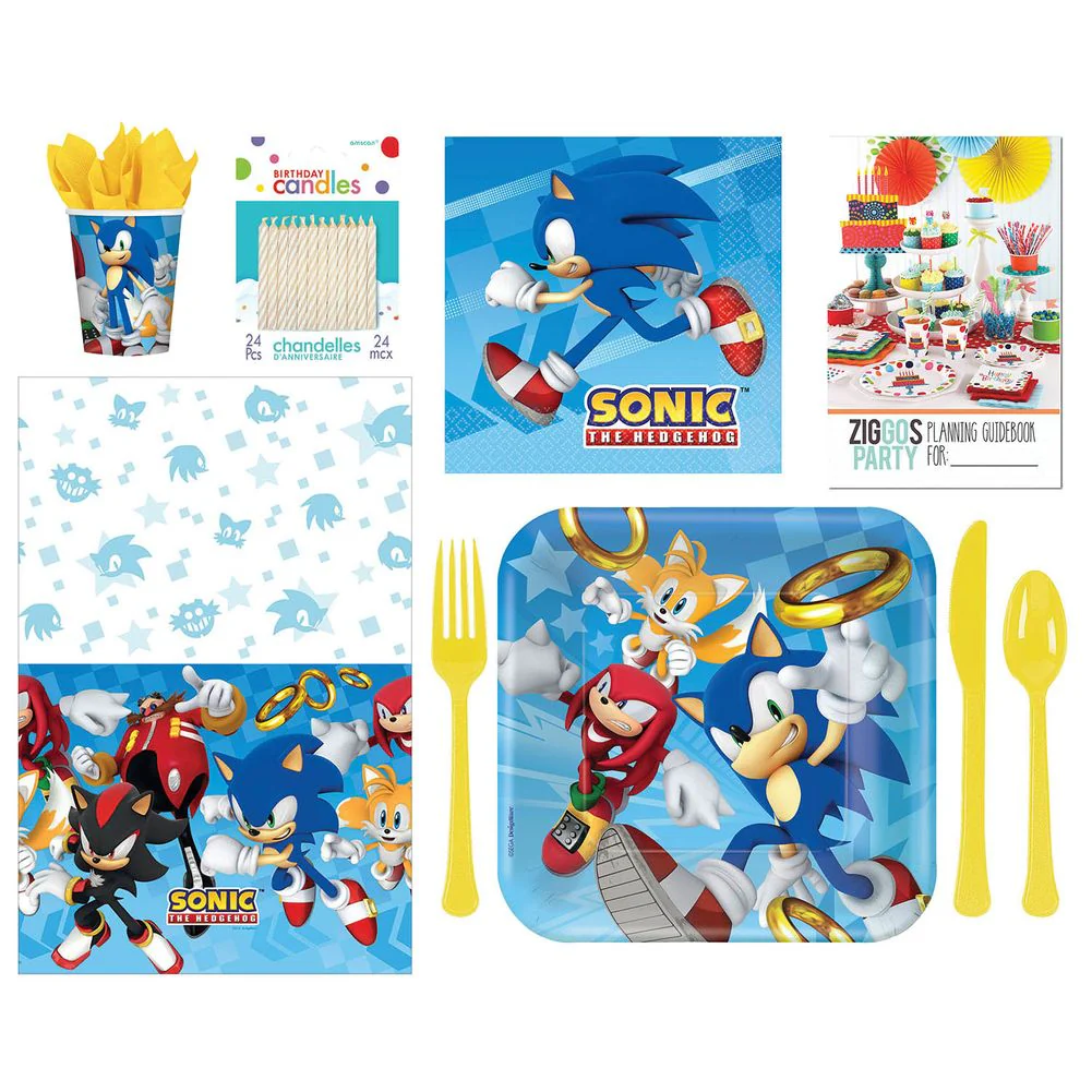Sonic the Hedgehog Value Party Pack for 8