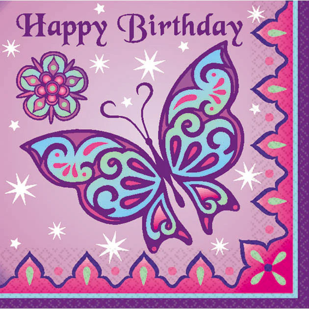 Sparkle Princess Luncheon Napkins (16ct)