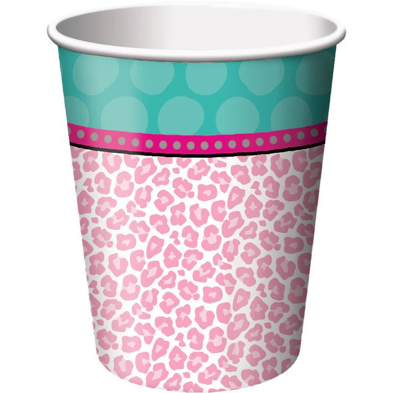 Sparkle Spa Party 9oz Paper Cups (8ct)