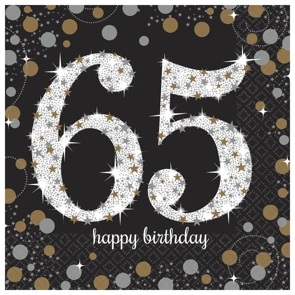 Sparkling Celebration Luncheon Napkins (16 ct)