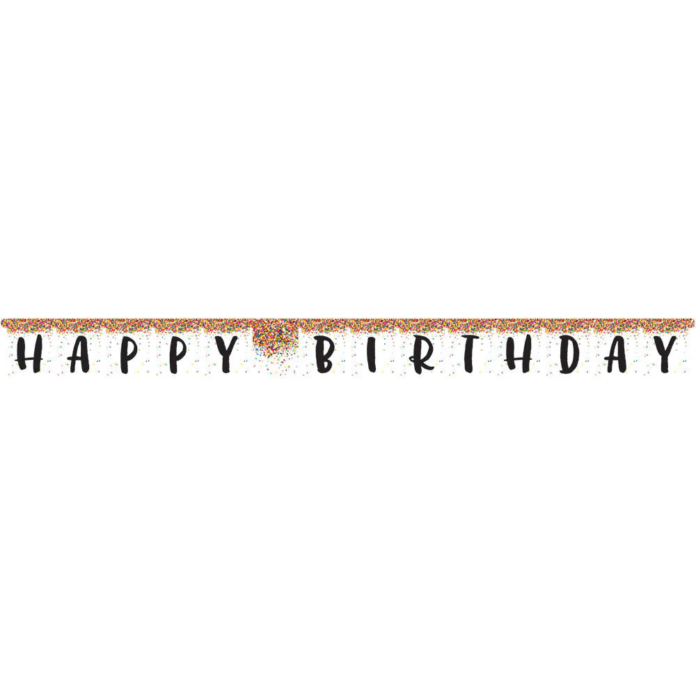 Sprinkles Letter Banner
