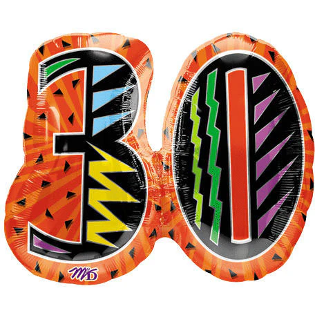 Still Wild At 30 Super Shape Balloon (1 ct)