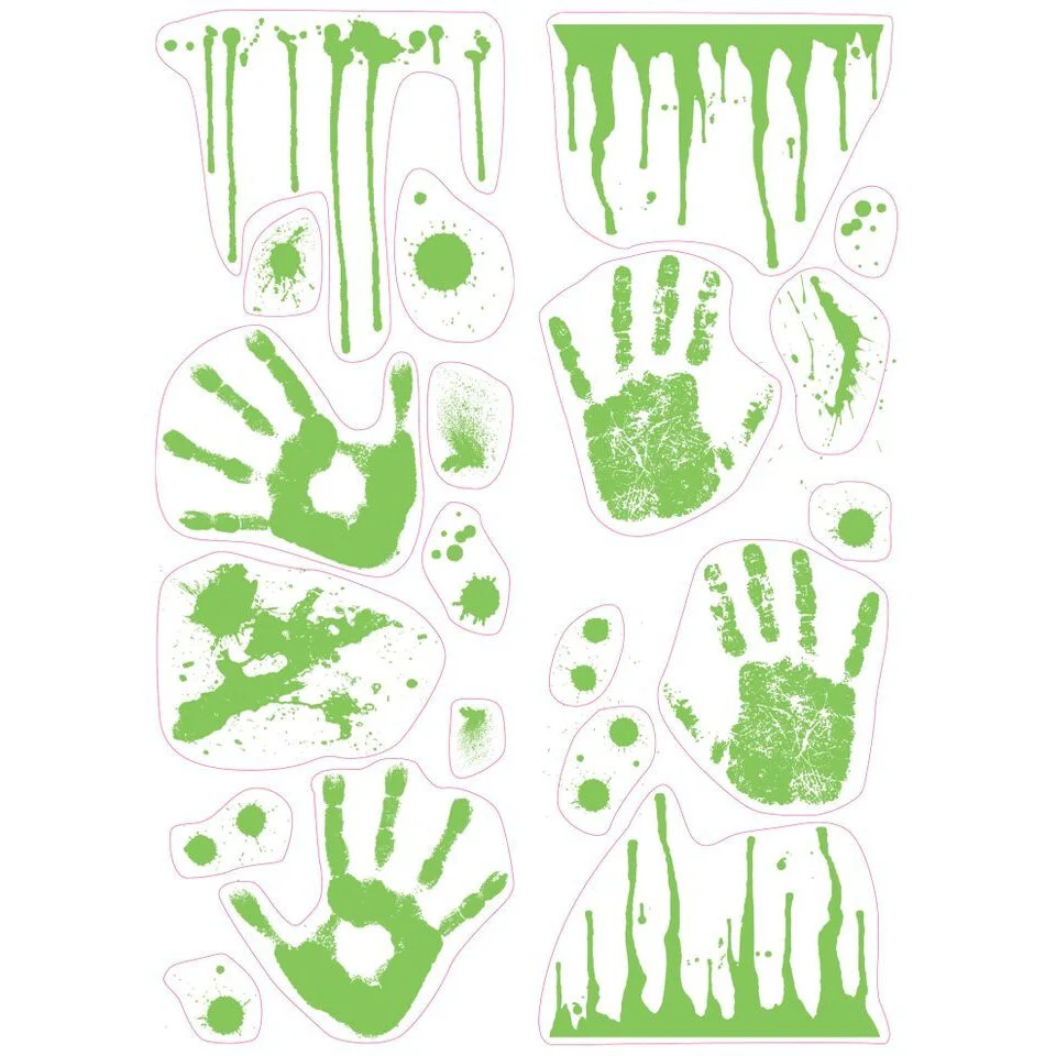 Sunstar Glow In The Dark Hands Wall Art