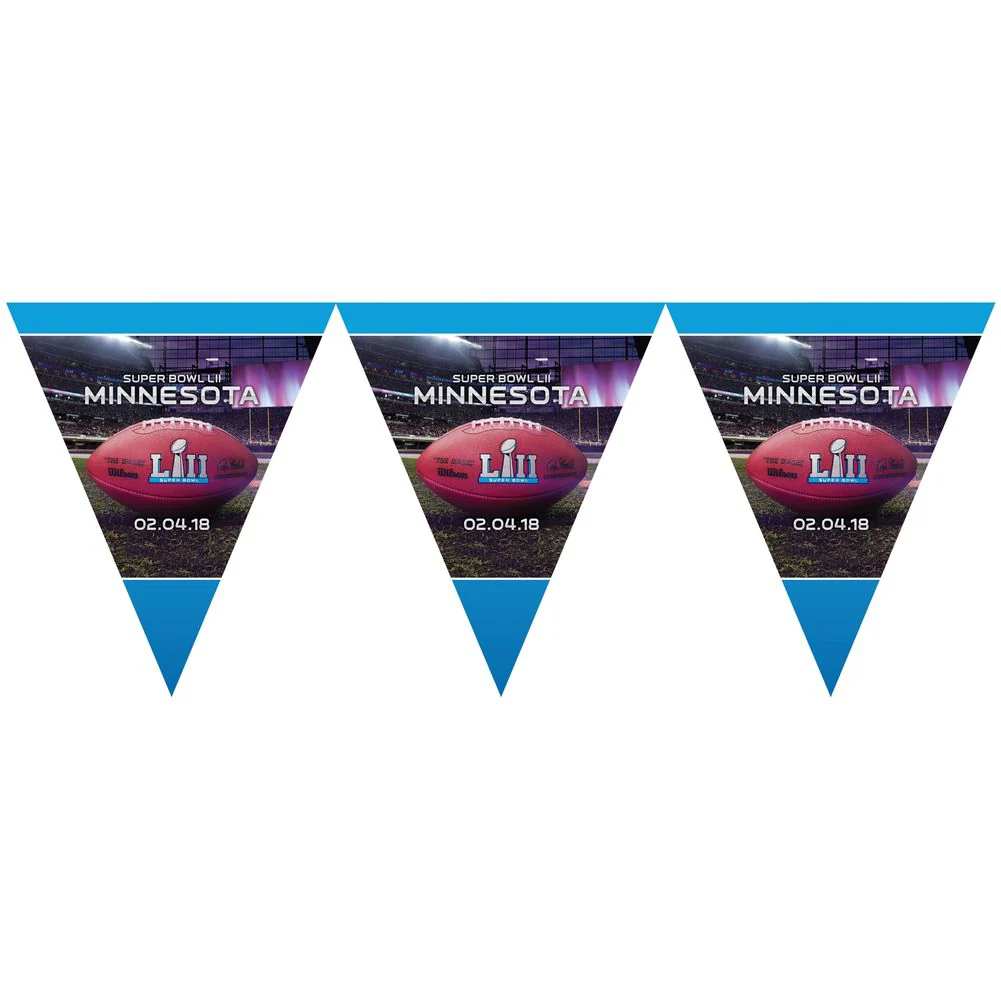 Super Bowl LII Pennant Banner